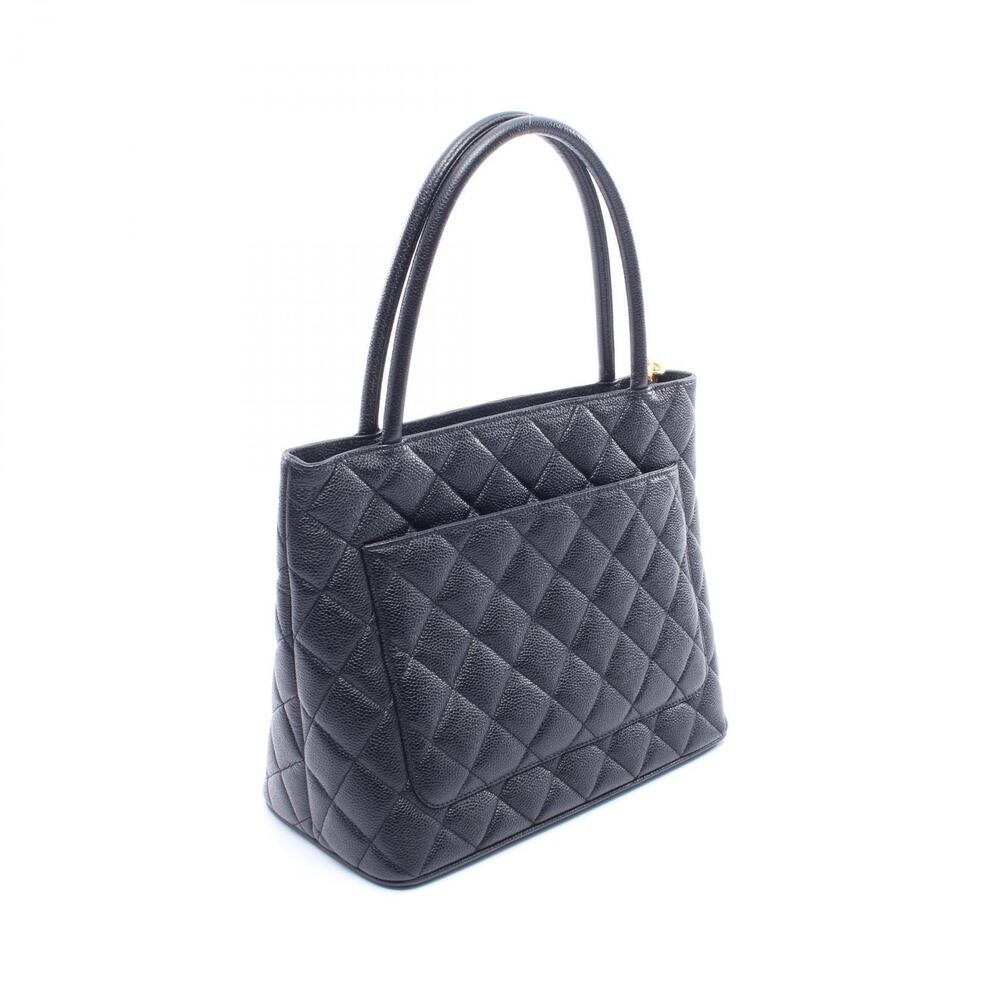 Chanel Reissue Bag Leather Tote Black Calfskin Black